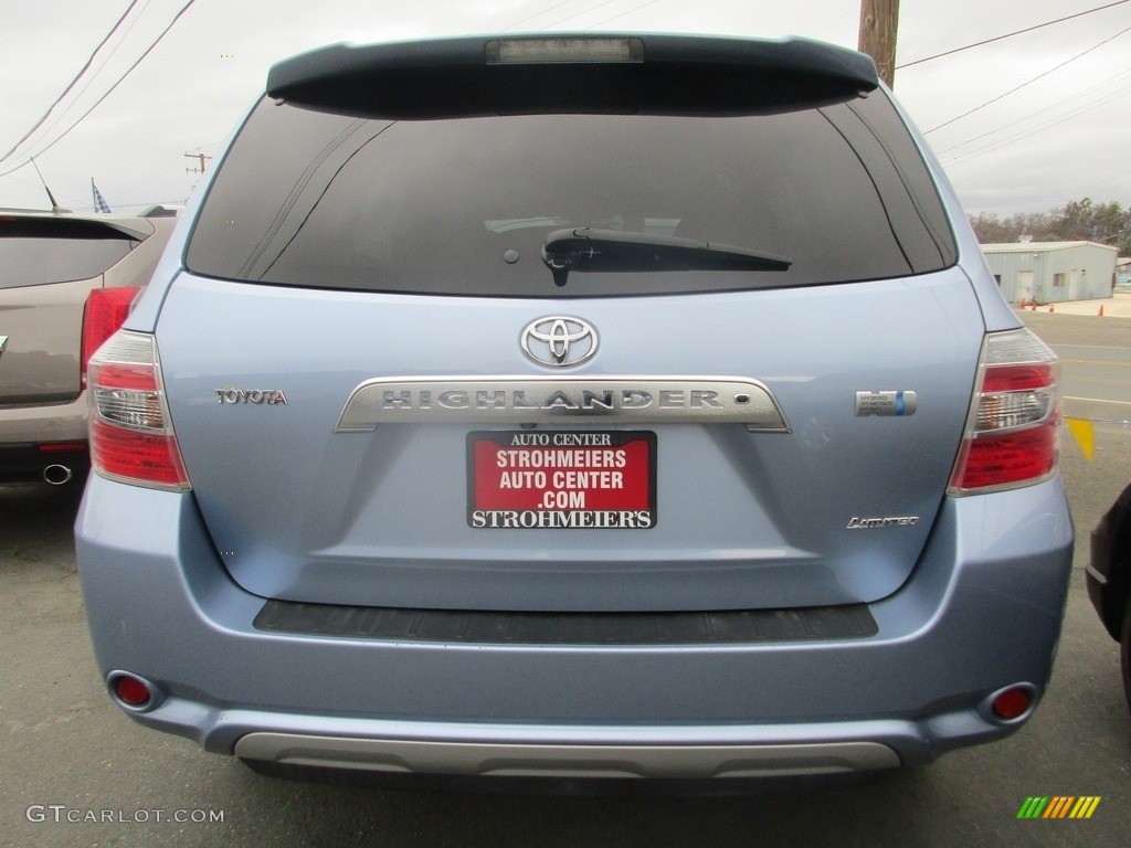 2008 Highlander Hybrid Limited 4WD - Wave Line Pearl / Ash Gray photo #6