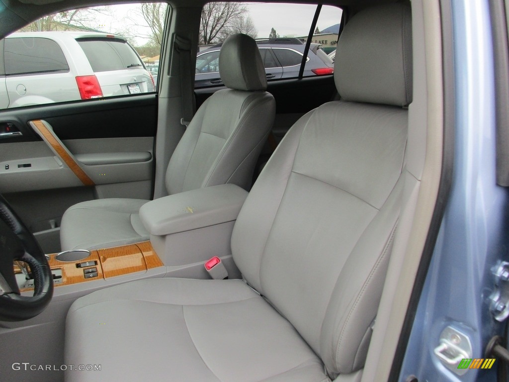 2008 Highlander Hybrid Limited 4WD - Wave Line Pearl / Ash Gray photo #8