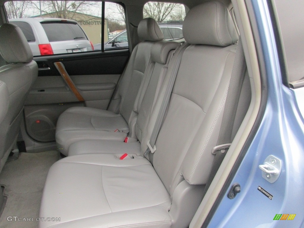 2008 Highlander Hybrid Limited 4WD - Wave Line Pearl / Ash Gray photo #9