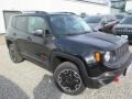 2017 Black Jeep Renegade Trailhawk 4x4  photo #4