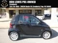 Deep Black 2008 Smart fortwo passion cabriolet