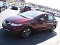 Crimson Pearl - Civic EX Sedan Photo No. 6