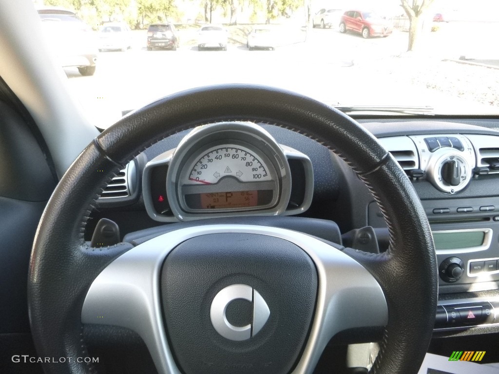 2008 fortwo passion cabriolet - Deep Black / Design Black photo #19