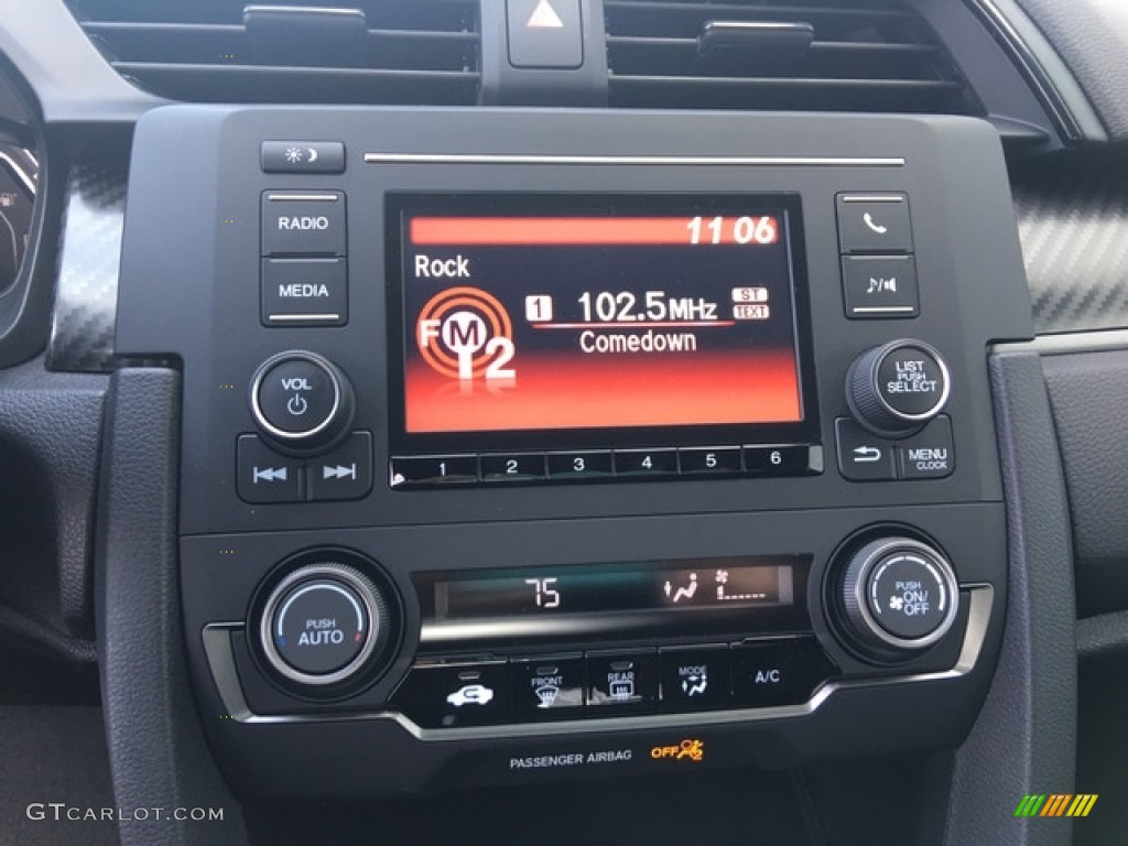 2018 Honda Civic Sport Hatchback Controls Photo #125735913