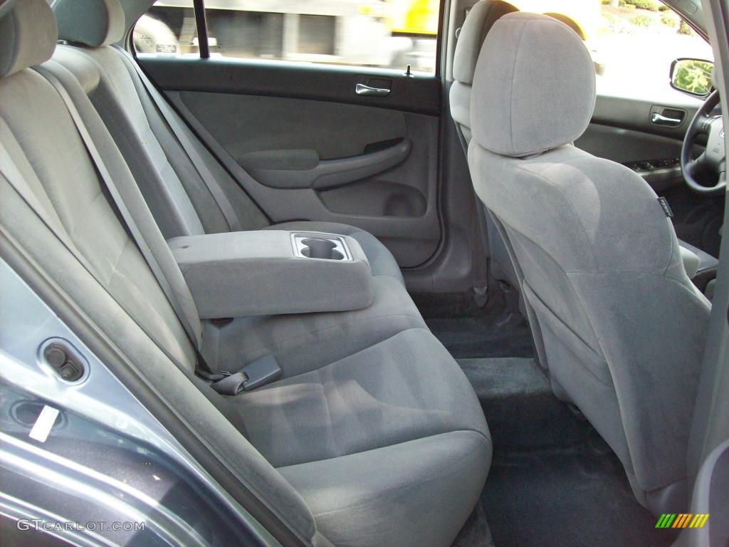 2007 Accord SE V6 Sedan - Cool Blue Metallic / Gray photo #12