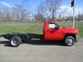 Red Hot - Silverado 3500HD Work Truck Crew Cab 4x4 Chassis Photo No. 2
