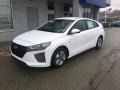 2018 Ceramic White Hyundai Ioniq Hybrid Blue  photo #9