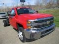Red Hot - Silverado 3500HD Work Truck Crew Cab 4x4 Chassis Photo No. 9