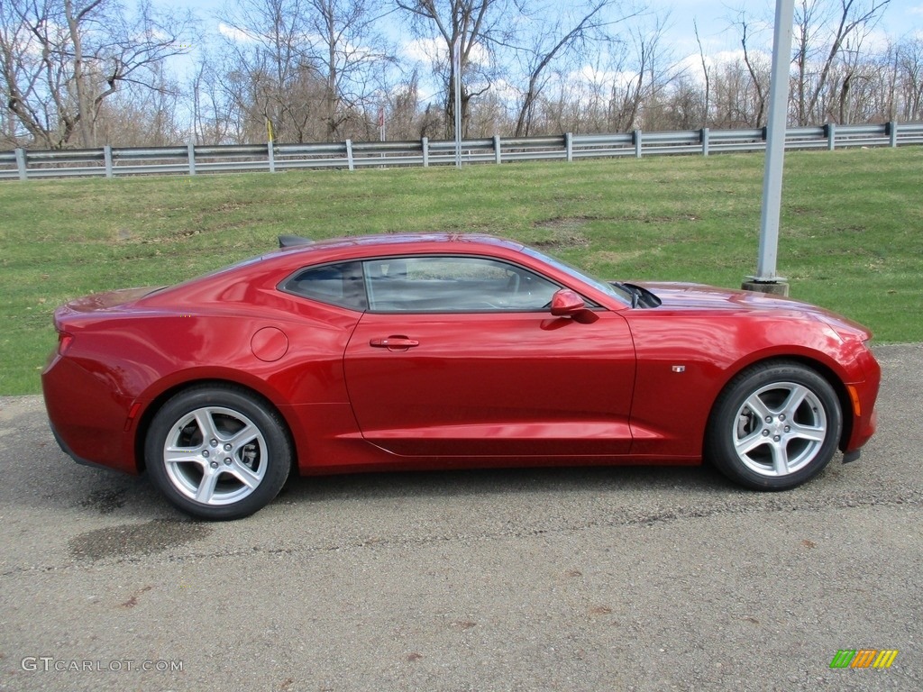Garnet Red Tintcoat 2018 Chevrolet Camaro LT Coupe Exterior Photo #125741412