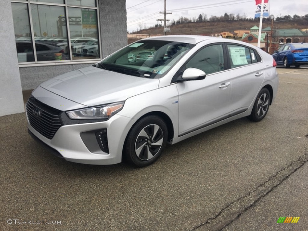Symphony Air Silver 2018 Hyundai Ioniq Hybrid SEL Exterior Photo #125741490