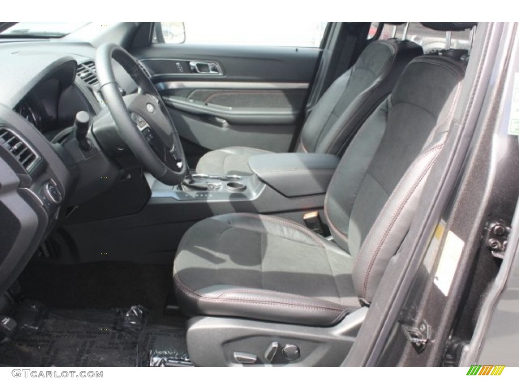 2018 Explorer XLT - Magnetic Metallic / Ebony Black photo #13