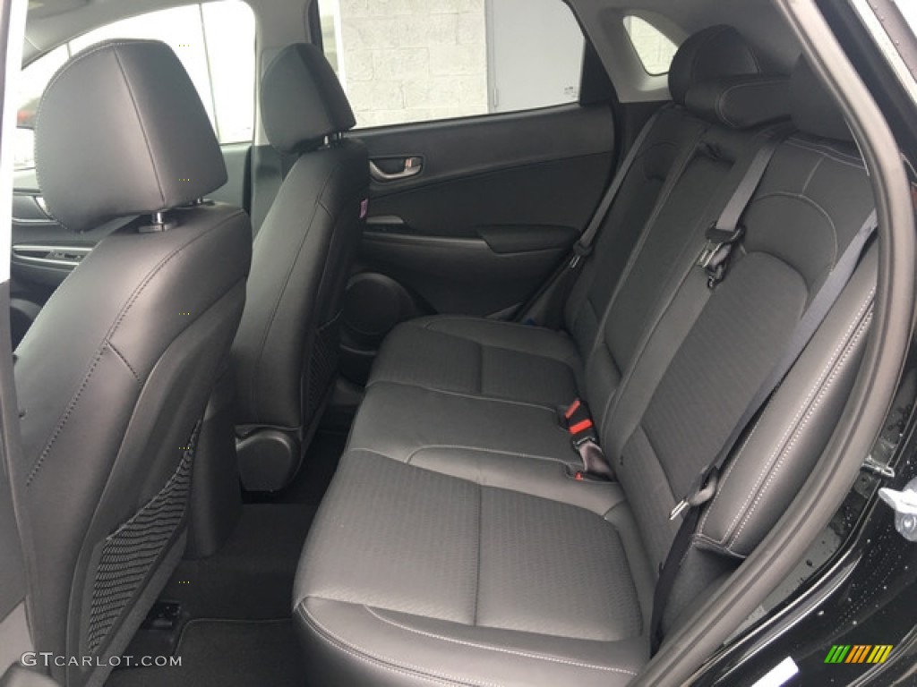 Black Interior 2018 Hyundai Kona Limited AWD Photo #125744139