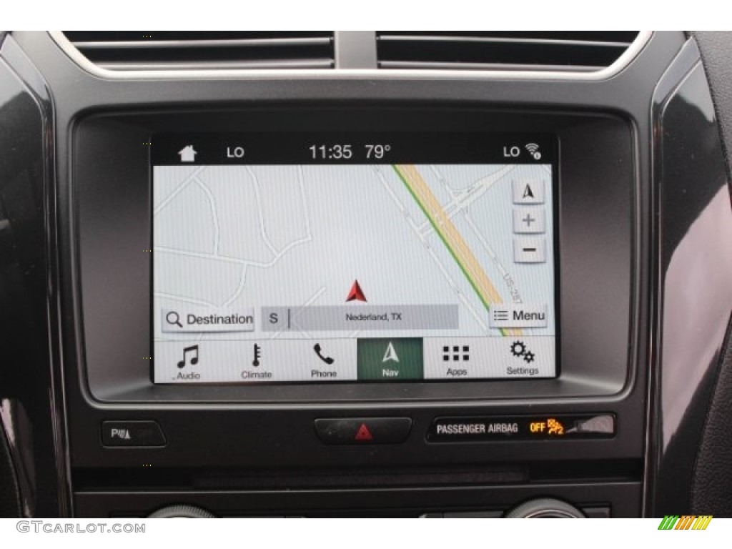 2018 Explorer XLT - White Platinum / Ebony Black photo #16