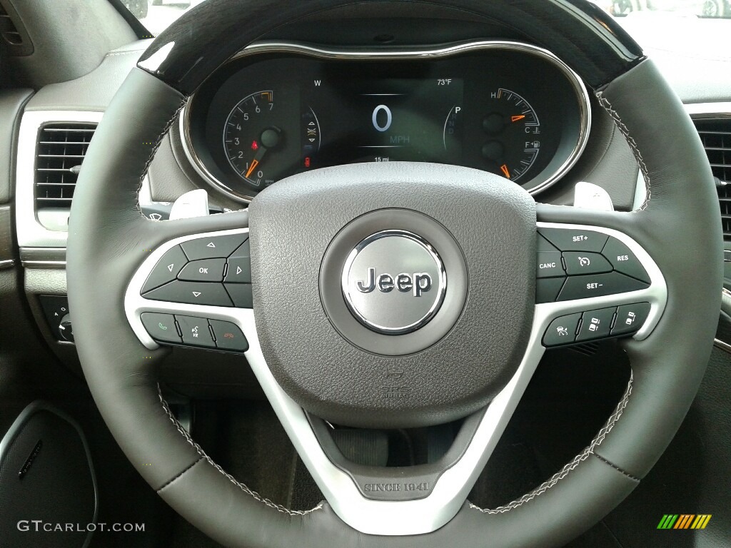 2018 Jeep Grand Cherokee Summit Steering Wheel Photos