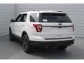 2018 White Platinum Ford Explorer XLT  photo #6