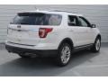 2018 White Platinum Ford Explorer XLT  photo #8