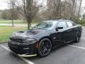 2018 Pitch Black Dodge Charger R/T Scat Pack  photo #2