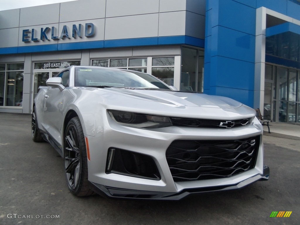 2018 Silver Ice Metallic Chevrolet Camaro Zl1 Coupe