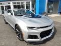 2018 Silver Ice Metallic Chevrolet Camaro ZL1 Coupe  photo #4