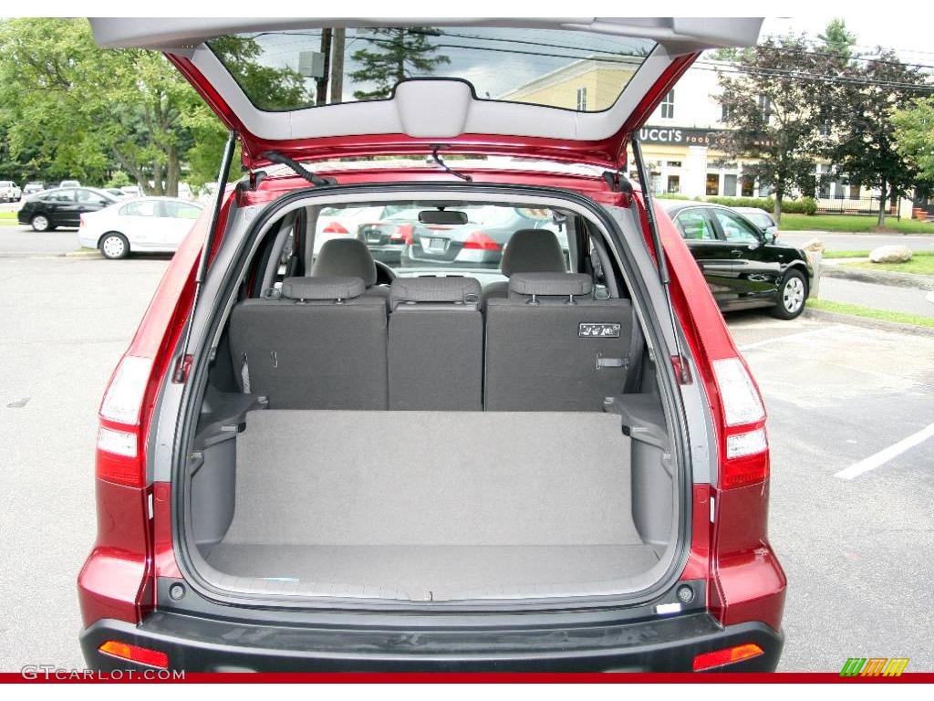 2007 CR-V EX 4WD - Tango Red Pearl / Gray photo #7