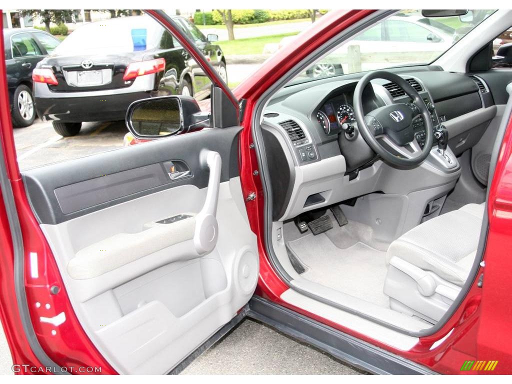 2007 CR-V EX 4WD - Tango Red Pearl / Gray photo #10