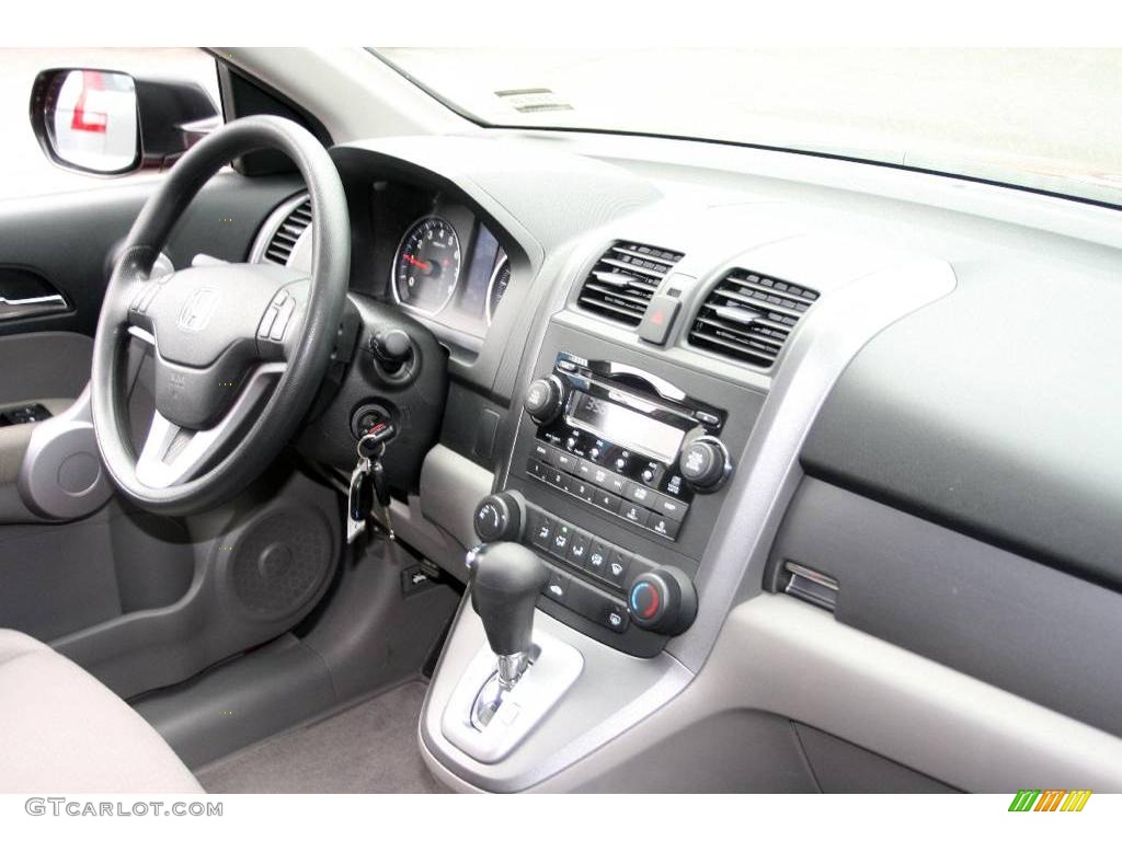2007 CR-V EX 4WD - Tango Red Pearl / Gray photo #12