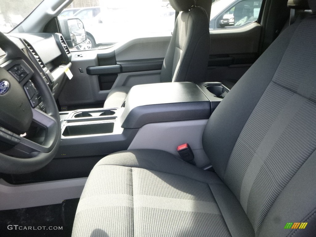 2018 F150 XL SuperCab 4x4 - Ingot Silver / Earth Gray photo #12