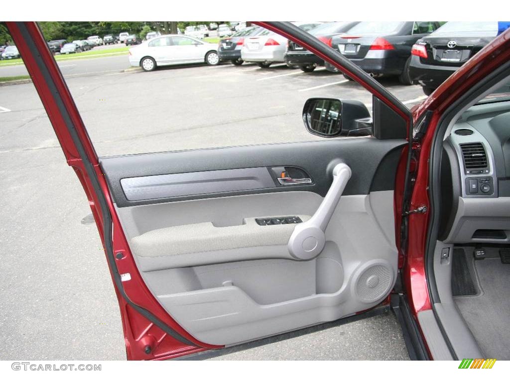 2007 CR-V EX 4WD - Tango Red Pearl / Gray photo #17
