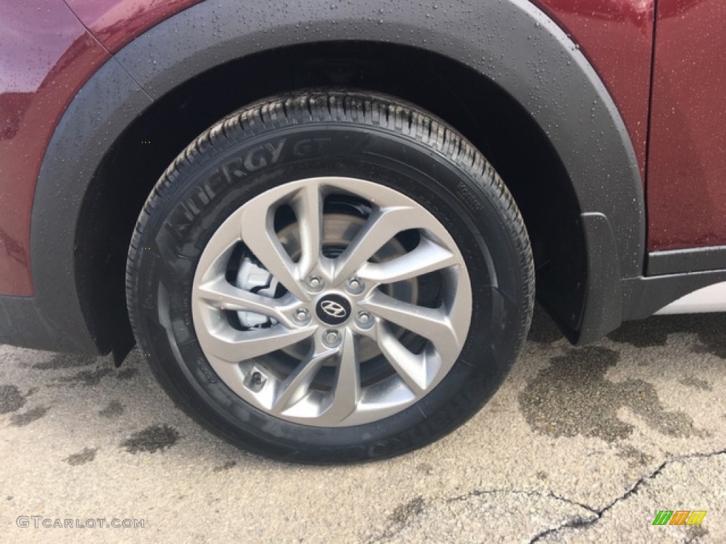 2018 Tucson SEL AWD - Ruby Wine / Beige photo #9