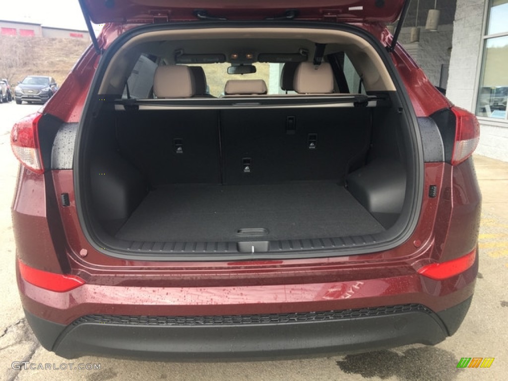 2018 Tucson SEL AWD - Ruby Wine / Beige photo #19
