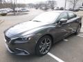 2017 Machine Gray Metallic Mazda Mazda6 Grand Touring  photo #5