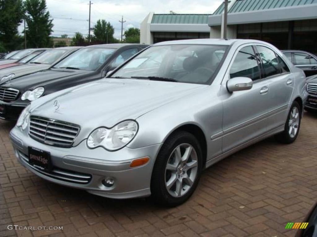 2007 C 280 4Matic Luxury - Iridium Silver Metallic / Black photo #1