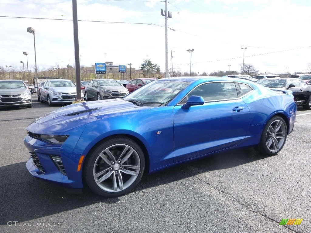 2018 Camaro SS Coupe - Hyper Blue Metallic / Jet Black photo #1