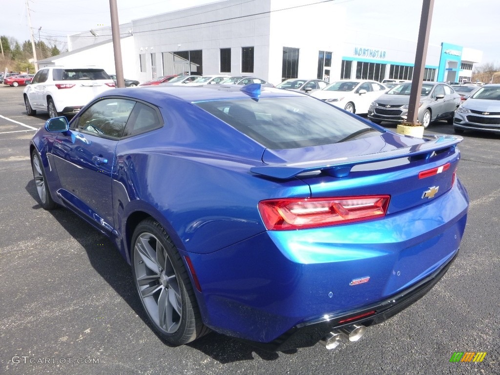 2018 Camaro SS Coupe - Hyper Blue Metallic / Jet Black photo #3