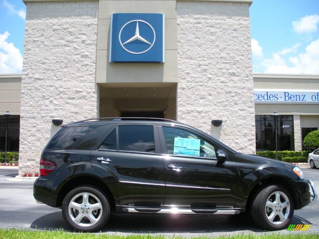 2008 ML 350 4Matic - Verde Brook Metallic / Macadamia photo #5