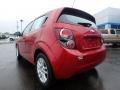 2013 Crystal Red Tintcoat Chevrolet Sonic LT Hatch  photo #5