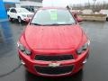 2013 Crystal Red Tintcoat Chevrolet Sonic LT Hatch  photo #13