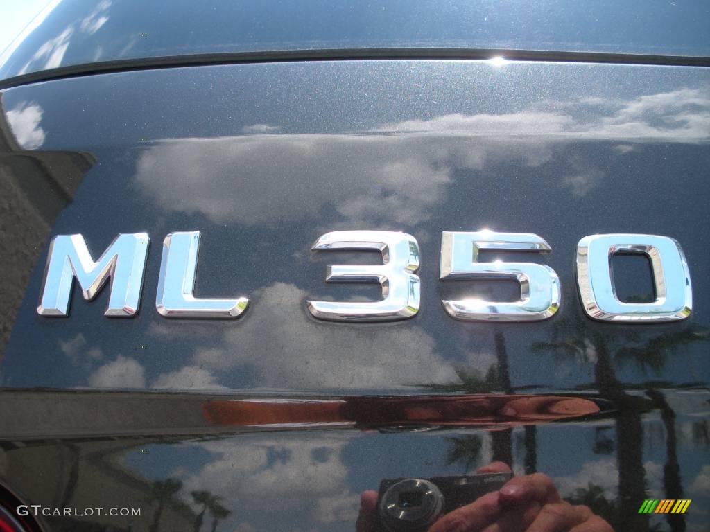 2008 ML 350 4Matic - Verde Brook Metallic / Macadamia photo #9