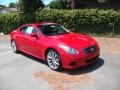 2008 Vibrant Red Infiniti G 37 S Sport Coupe  photo #12