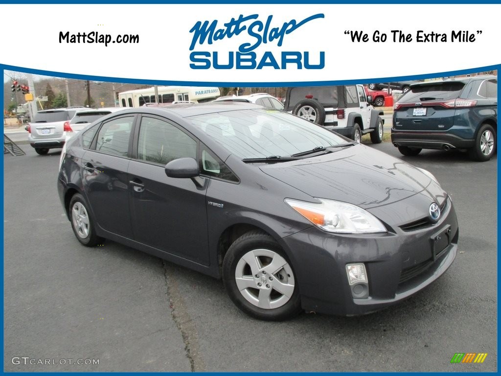 2010 Prius Hybrid V - Winter Gray Metallic / Dark Gray photo #1