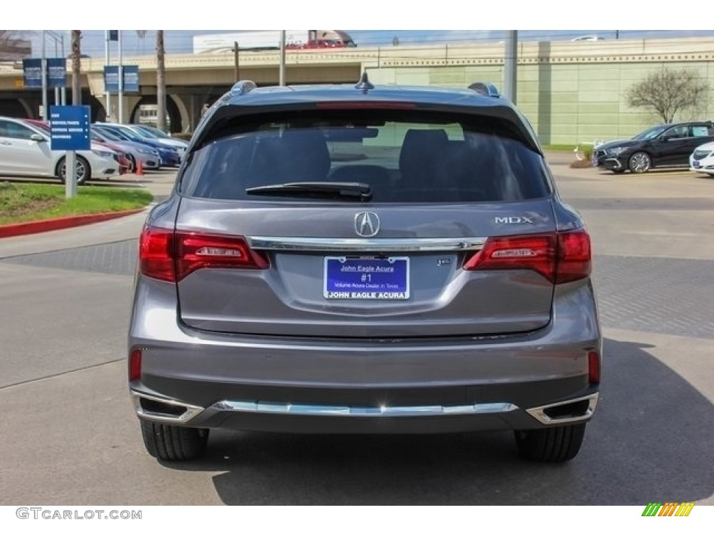 2018 MDX  - Modern Steel Metallic / Ebony photo #6