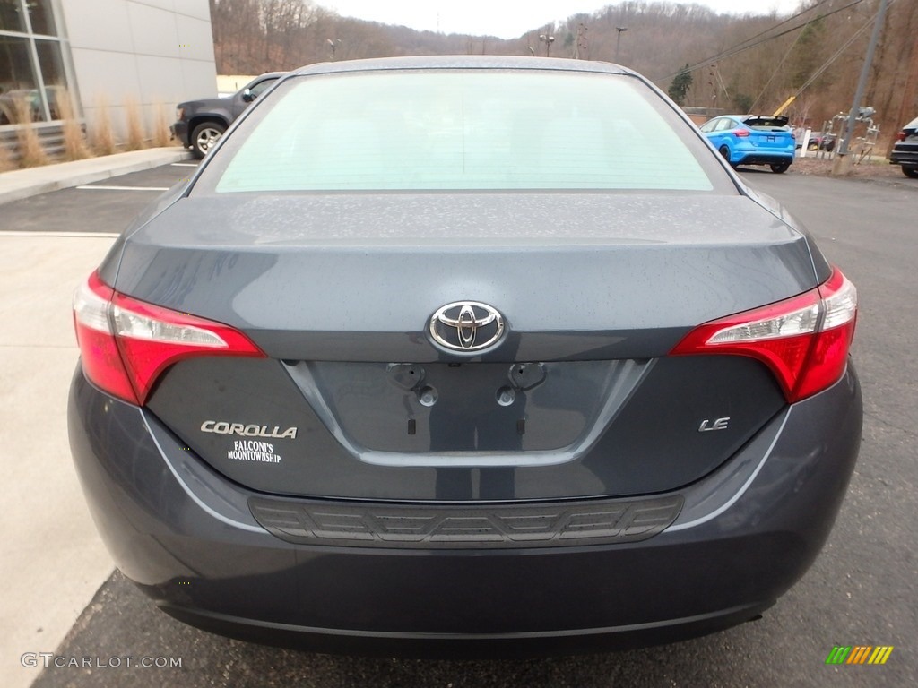 2015 Corolla LE - Blue Crush Metallic / Ash photo #3