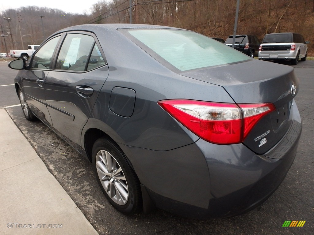 2015 Corolla LE - Blue Crush Metallic / Ash photo #4