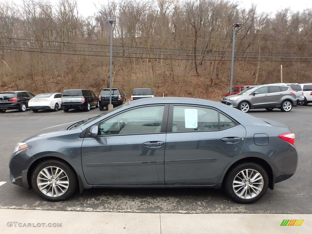 2015 Corolla LE - Blue Crush Metallic / Ash photo #5