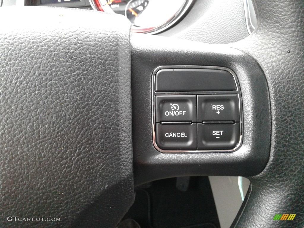 2018 Dodge Grand Caravan SE Black Steering Wheel Photo #125766382