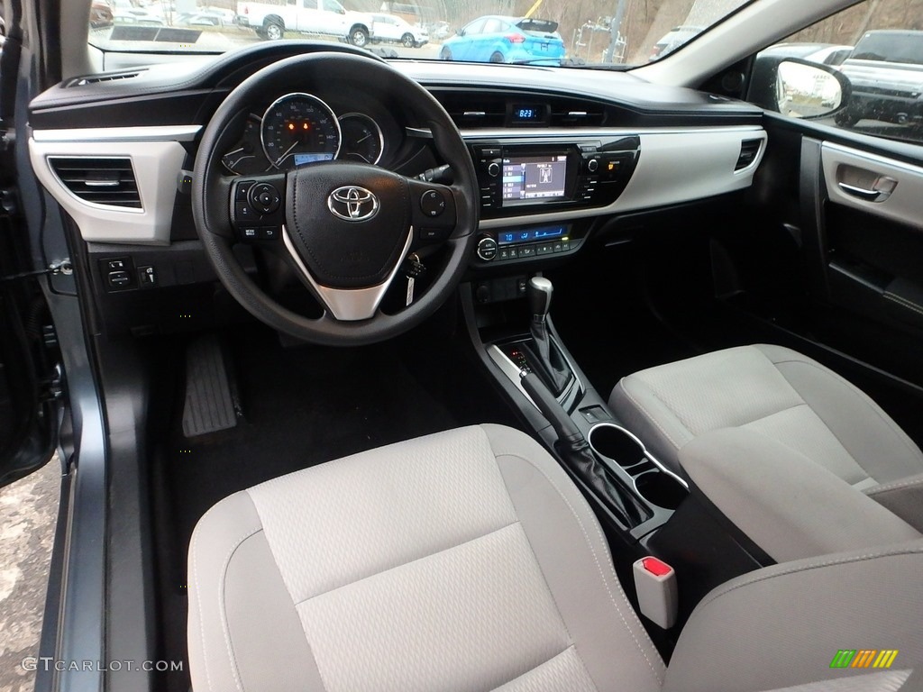 2015 Corolla LE - Blue Crush Metallic / Ash photo #17
