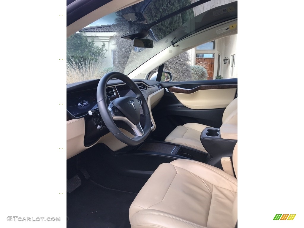 2017 Tesla Model X 100D Front Seat Photo #125767486