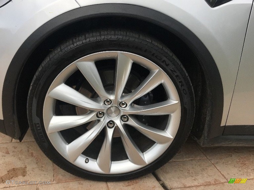 2017 Tesla Model X 100D Wheel Photos