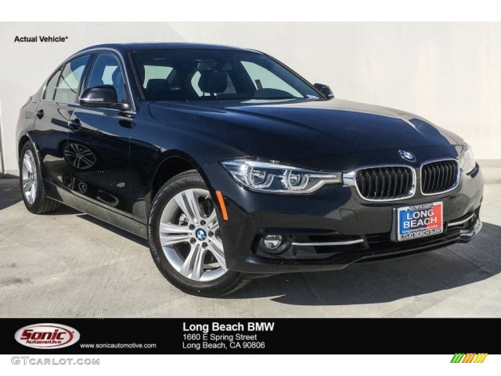 2018 3 Series 330i Sedan - Jet Black / Black photo #1