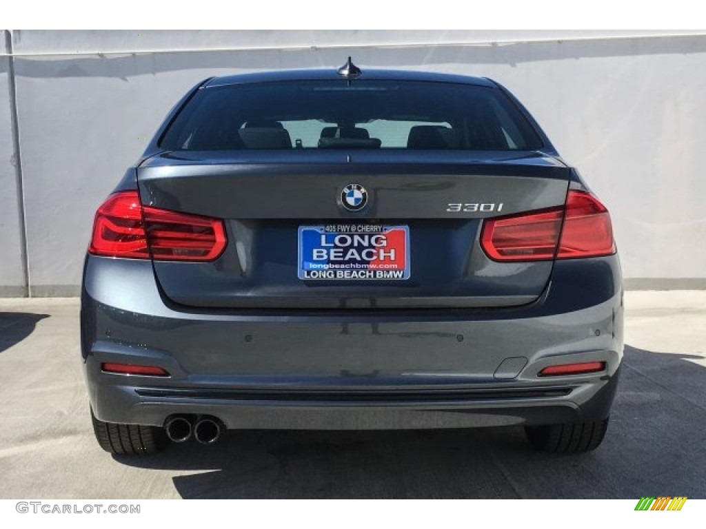 2018 3 Series 330i Sedan - Mineral Grey Metallic / Black photo #4